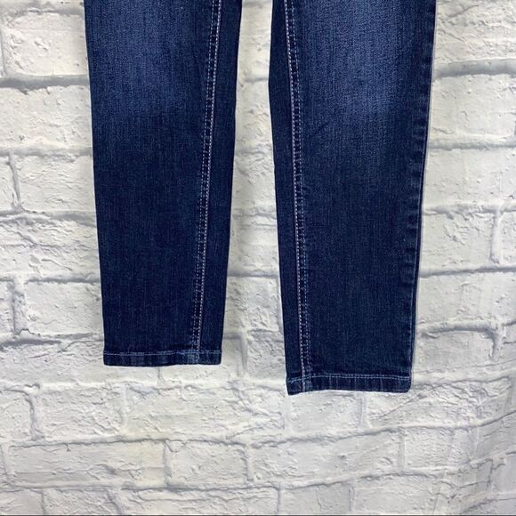 Aeropostale Lola cropped jegging blue sz 3/4 - Picture 2 of 9